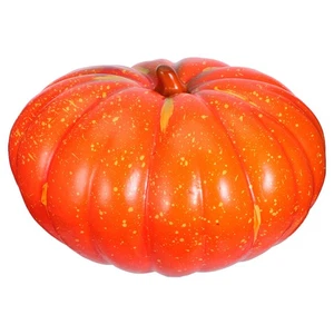  Estatuilla realista de calabaza vegetal decoración de otoño calabazas pequeñas falsas - Imagen 1 de 18