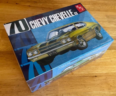 1970 70 CHEVY CHEVELLE SS AMT 1:25 MODEL KIT NEW IN SEALED BOX - Image 1 of 3