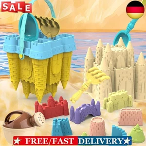 Sandburg-Bausatz, Sandspielzeug, Strandspielzeug, Reise-Sandspielzeug-Set für Ki - Bild 1 von 12