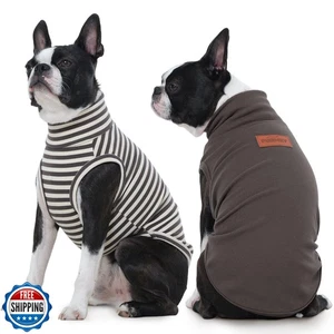 FUAMEY 2 Pack Dog Fleece Vest for Extra Small Dogs,Maltese Chihuahua Stretchy - Picture 1 of 5