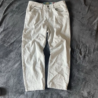 Light Blue/Grey Baggy Tall Men’s Jeans size 34 Company 81 - Image 1 of 4