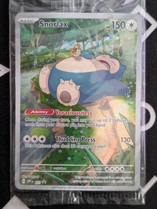 Snorlax SVP051 Promo Sealed Pokemon TCG Scarlet & Violet 151 Illustration Rare  - Bild 1 von 1