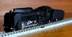 Micro Ace A9503 N gauge JNR D51-78 Steam locomotive in black - Picture 1 of 8