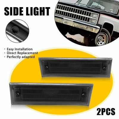 Carcasas de luz lateral LED EXD para Chevrolet GMC Suburban 1981 1982-1991 GM2550115 Foto 1 de 4