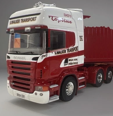 Tekno 1:50 Scale Scania R470 6x2 Tag Topline With Walking Floor Trailer Legras - Image 1 of 4