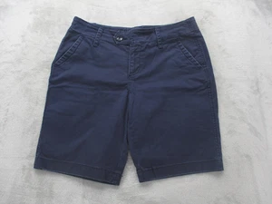 St Johns Bay Shorts Damen 6P dunkelblau Chino Bermuda Stretch Freizeit Sommer - Bild 1 von 14