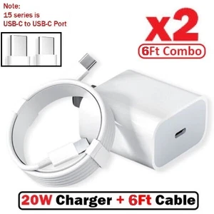 Original USB Fast Charger Cable Cord For iPhone 17 16 15 14 13 12 11 Pro Max 8 7 - Picture 1 of 13