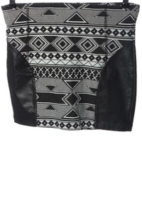 TOM TAILOR DENIM Minifalda Mujeres Talla EU 36 negro-blanco look casual - Imagen 1 de 5