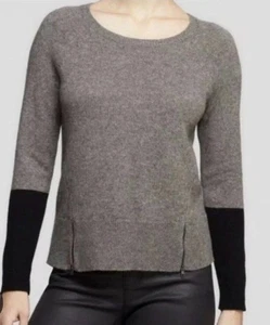 Eileen Fisher Brown/ Black Merino/ Yak Blend Sweater~ Sz-L~Beautiful - Picture 1 of 12