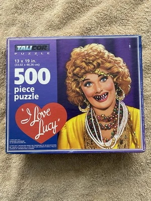 Rompecabezas Talicor 2003 I Love Lucy 500 piezas de colección nunca abierto Foto 1 de 4