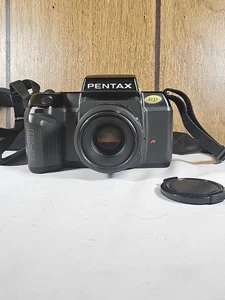 Pentax SF10 35-mm-Kamera mit PENTAX SMC PENTAX-F Objektiv 50 mm f/1,7 – getestet funktioniert - Bild 1 von 16