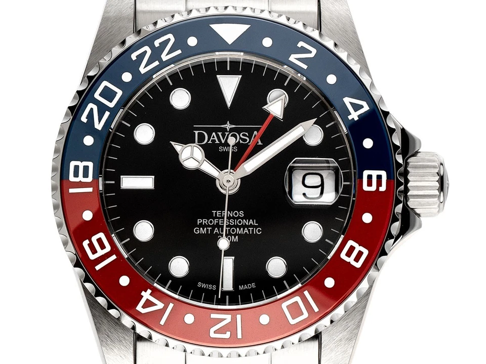 Davosa Ternos Professional TT GMT Ref.161.571.60 Full Set Neu - Bild 1 von 4