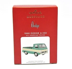 2021 HALLMARK KEEPSAKE ORAMENT 1966 DODGE A-100 ALL-AMERICAN TRUCK NRFB - Picture 1 of 4
