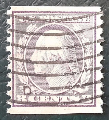 US 1917 3c Used Scott 493 Washington U-75 F/VF 5204 - Image 1 of 2