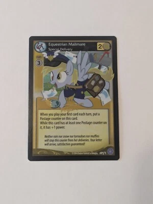 Equestrian Mailmare (entrega especial) Magic The Gathering Crystal Games Promo Foil LP x1 - MLP Foto 1 de 4