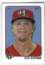 2023 Hickory Crawdads (High A-Texas Rangers) Josh Stephan
