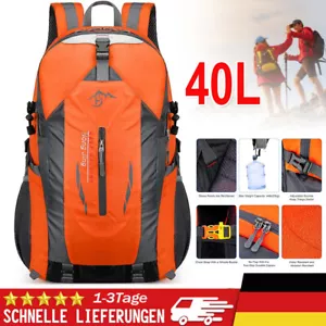 40L Rucksack Trekking Reise Wanderrucksack Wasserdicht Herren Damen Outdoor DHL - Bild 1 von 22