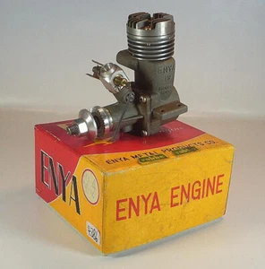 Seal Sales Ancient Enya 19-IV Aircraft Engine 3.21cc Stock Find Original Box #4386 - Picture 1 of 4
