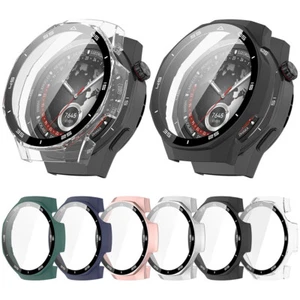 Case Full Coverage Case Tempered Glass Film Case for Huawei Watch GT 5 Pro 46mm - Zdjęcie 1 z 30
