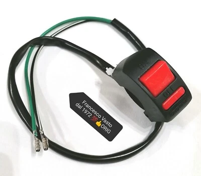 Interruttore pulsante ON OFF,ORIG 👍💯💯 Pit Bike ATV Quad mini moto LEM Motor  Foto 1 de 4