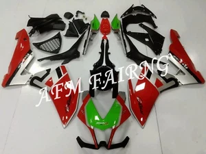 Red Silver ABS Injection Mold Bodywork Fairing Panel Kit for RSV4 1000 2010-2015 - Picture 1 of 7