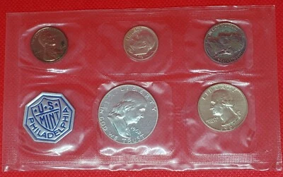 1962-P United States Mint - Proof Set - 5 Coins - Image 1 of 3
