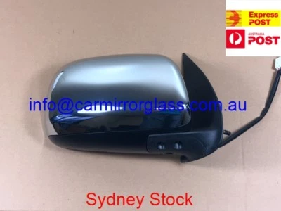 ESPEJO RETROVISOR DERECHO DEL LADO DEL CONDUCTOR PARA TOYOTA HILUX 2005 - 2011 (CROMO, AJUSTE ELÉCTRICO) Foto 1 de 4