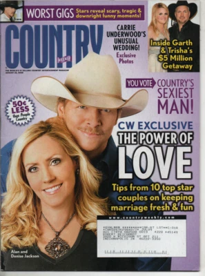 Country Weekly Magazine August 25 2008 Alan Jackson Taylor Swift Garth Brooks - Image 1 of 3