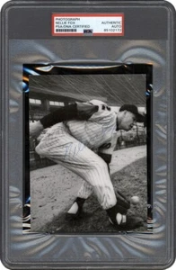 Nellie Fox Signed Vintage  Type I Original Photo PSA DNA - Picture 1 of 2