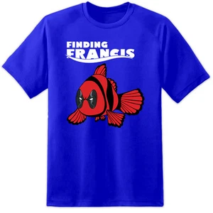 Mens Finding Francis Deadpool Funny Nemo Dory T Shirt Disney Pixar Ladies Kids - Picture 1 of 6