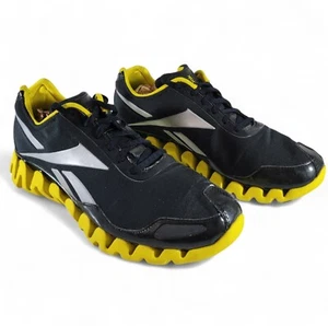 Zapatos para correr Reebok Zig Pulse Zigtch para hombre talla 13 negro amarillo 1-J21406 - Imagen 1 de 14