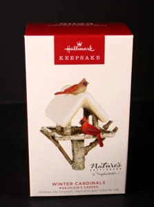 HALLMARK 2023 INVIERNO CARDENALES MARJOLEIN'S JARDÍN ORNAMENTO - Imagen 1 de 4