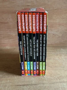 Gänsehaut 8 Vol Box Set R.L. Stine Taschenbuch Abominable Snowman Of Pasadena - Bild 1 von 19