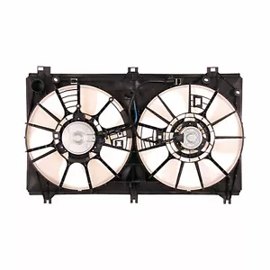 Radiator/AC Dual Fan Assembly fits 2014 2015 2016 Lexus IS250 - Picture 1 of 1