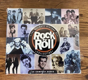 The Ultimate History Of Rock 'N' Roll Collection 10 CD Set 150 Songs NEW SEALED - Foto 1 di 12