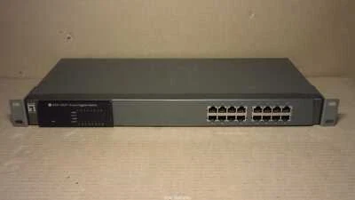 LevelOne GSW-1652T Gigabit Switch 16-ports RJ-45 Unmanaged INCL RACK EARS - Bild 1 von 3