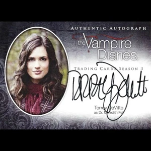The Vampire Diaries Season 3 Torrey Devitto as Dr. Meredith Fell Auto Card - Picture 1 of 1