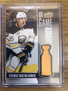 2019-20 Upper Deck Series 1 - UD Game Jersey - Rasmus Ristolainen GJ-RA - Picture 1 of 2