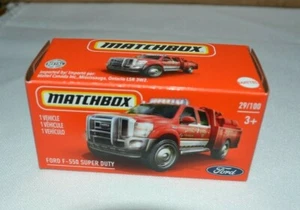 MATCHBOX 2021 METAL GRABAG - FORD F-550 SUPER DUTY RED - Picture 1 of 4
