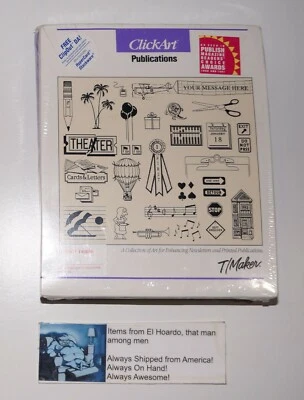 Clickart Publications Clickart for Macintosh Computers Sealed 041057120310 - Image 1 of 4