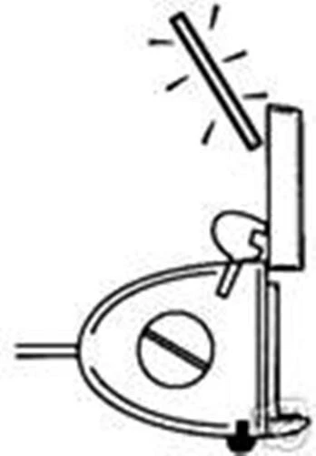 Fox Swinger Ersatzlinse für Micro, Euro oder MK2, ziemlich rar, Clear Lense - Bild 1 von 1