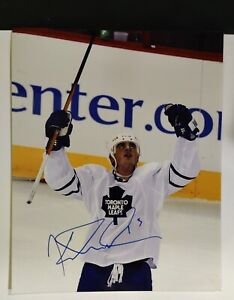 Tomas Kaberle Signed Toronto Maple Leafs 8x10 Photo Autograph +COA