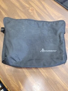 VTG Musicmovers Cassette Carrying Case Storage Holder 30-49 Tapes Travel Black - Bild 1 von 6