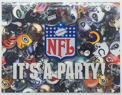 3 Packs (24 Total) Fantasy Football 1998 Hallmark NFL Party Invitation Card - Image 1 of 4
