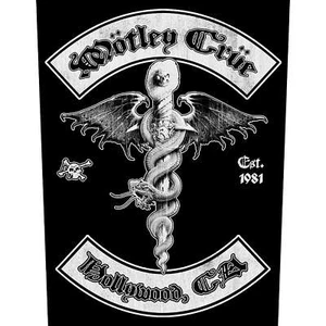 Mötley Crüe - Hollywood Backpatch Rückenaufnäher - Bild 1 von 1