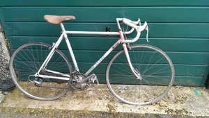 vintage raleigh lightweight racer garage/shed find - Picture 1 of 10