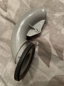 Dyson DC04 Original graues Lüftergehäuse Rohr, gebraucht mit Gummidichtung - Bild 1 von 4