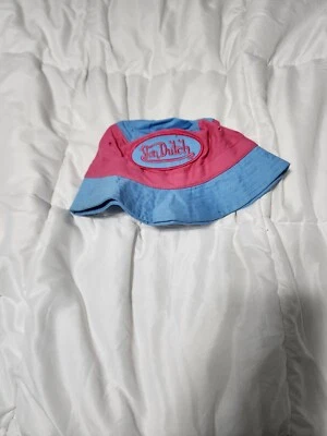 Von Dutch NUEVO Sombrero Cubo Rosa Púrpura para Niños Foto 1 de 4