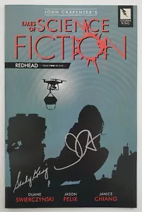 John Carpenter Signed Redhead Comic Book Issue 2 Tales Of Science Fiction RAD - Picture 1 of 2