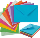 50 Pack A7 Colorful 5X7 Envelopes Invitation Envelopes for 5X7 Cards, Birthday, 